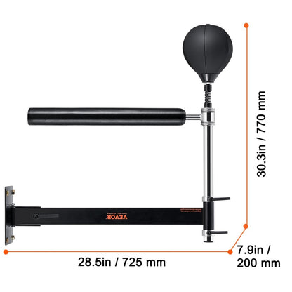 Wall Mount Boxing Spinning Bar with Punching Ball_5