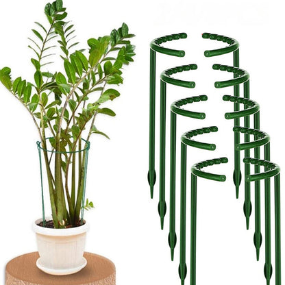 Plastic Plant Support Pile Frame Greenhouse Arrangement Flower Plant Vine Climbing Bracket_0