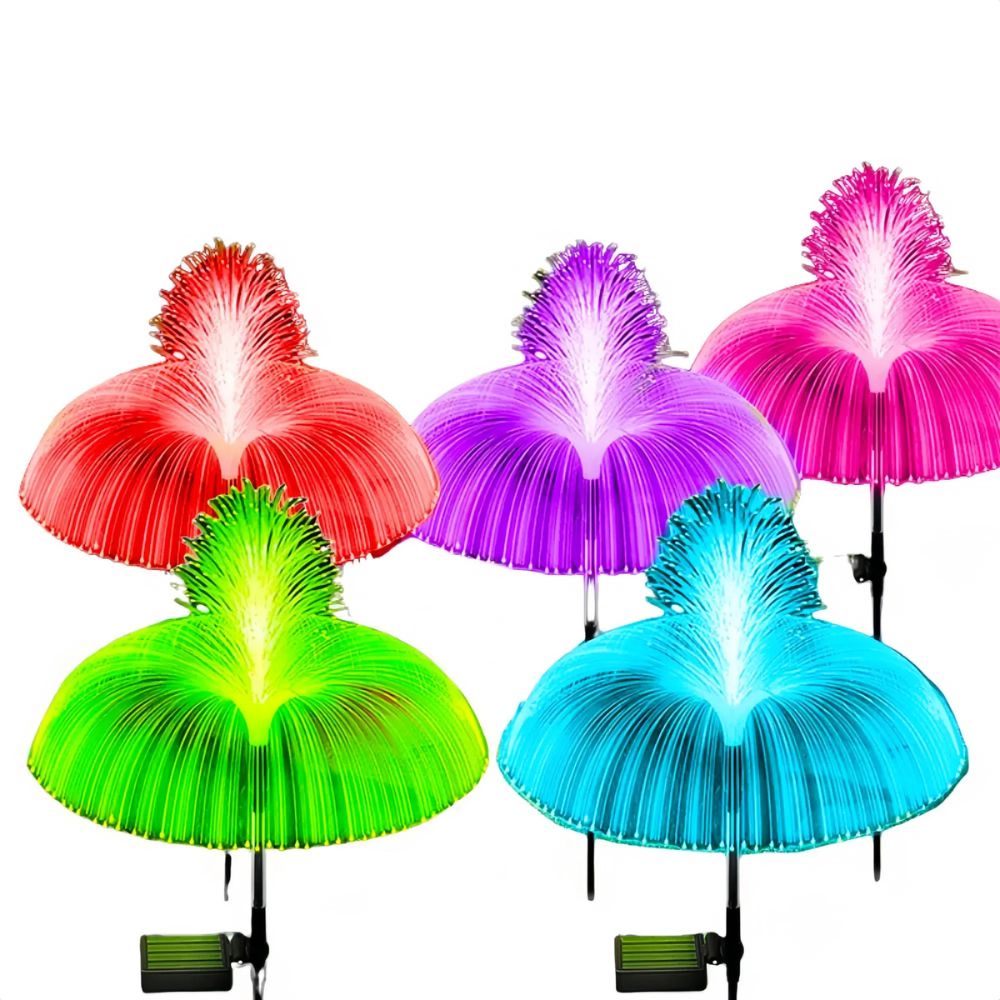 7 Color Solar Jellyfish Lights for Outdoor Walkways and Gardens_6