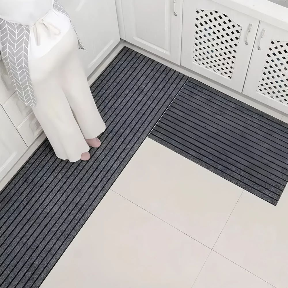 Modern Minimalist Square Floor Mat Durable Non Slip Indoor Outdoor Use_4