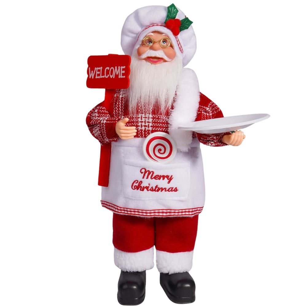 Santa Claus Doll Children Gift Christmas Tree Decorations_4