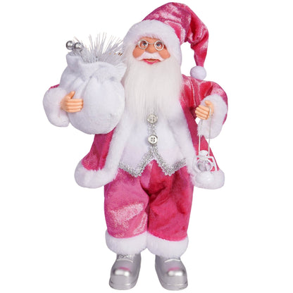 Santa Claus Doll Children Gift Christmas Tree Decorations_5