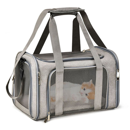 Airline Approved Pet Carrier Bag Backpack For Small Dogs and Cats_7