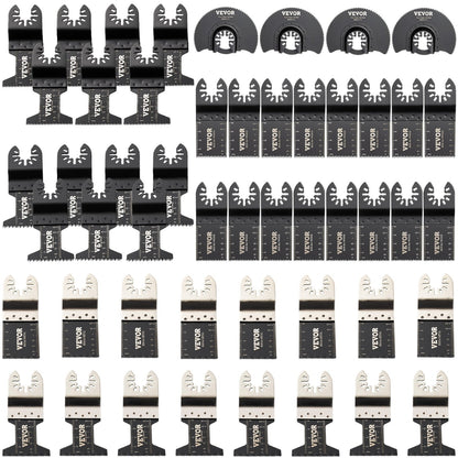 50PCS Oscillating Saw Blades Universal Quick Release Dewalt Multitool Blades for Wood Cutting Plastic Renovator Power Tool_0