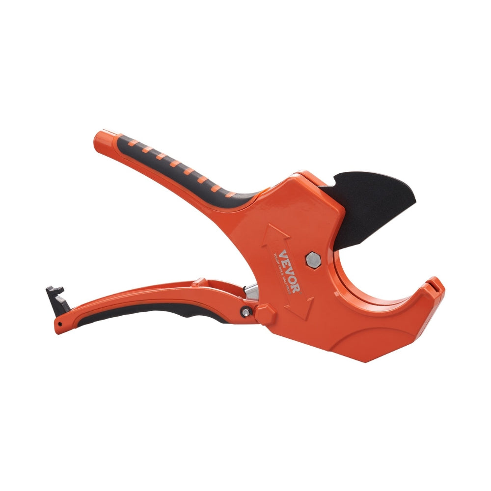 PVC Pipe Cutter Ratcheting Tube Cutter Heavy Duty Tube Cutting Tool with Spare SK5 Blade for PVC PEX Rubber Plastic Hoses_5