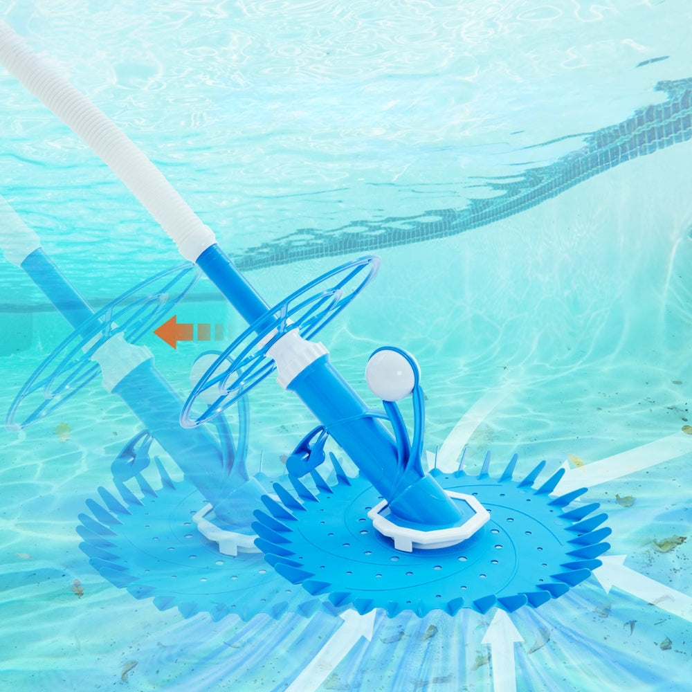 Automatic Suction Pool Cleaner Pool Vacuum Cleaner With Diaphragm Fin Disc Side Climbing Pool Cleaner_4