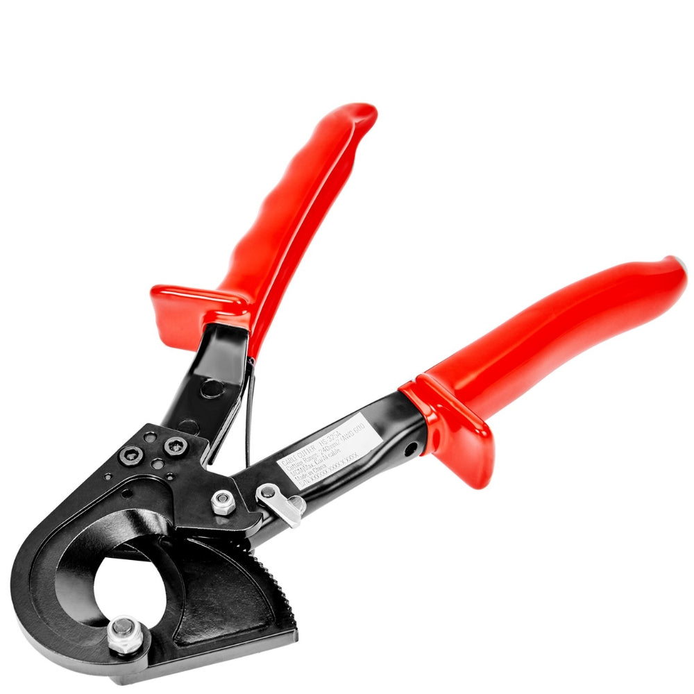 Ratcheting Cable Cutter Quick Release Ratchet Wire and Cable Cutter Cut with Comfortable Grip Handles Easy to Use_1