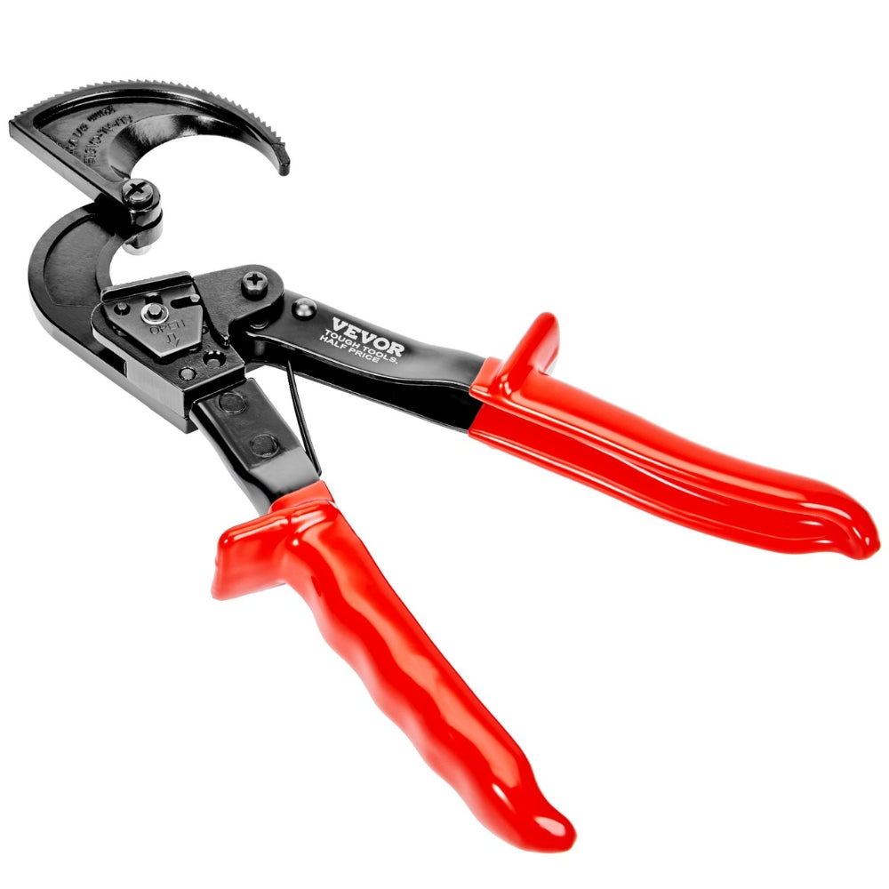 Ratcheting Cable Cutter Quick Release Ratchet Wire and Cable Cutter Cut with Comfortable Grip Handles Easy to Use_2