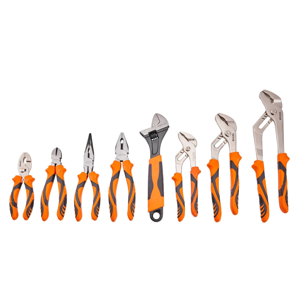 8 Piece Pliers Set High Carbon Steel Groove Joint Pliers and Tool Bag_1