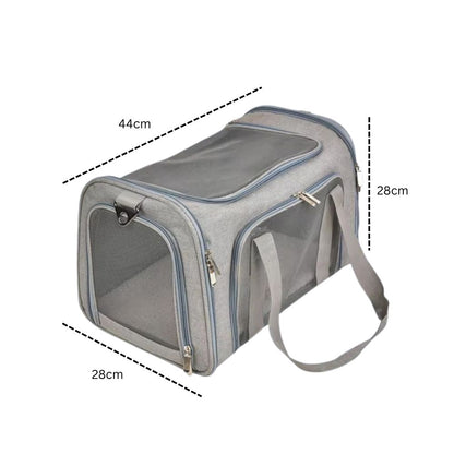 Airline Approved Pet Carrier Bag Backpack For Small Dogs and Cats_8