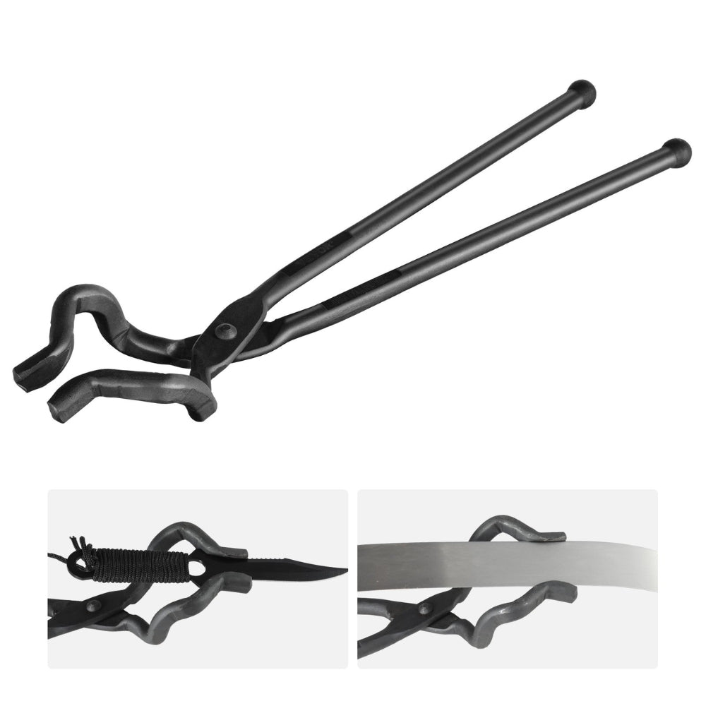 Blacksmith Tongs Z V Bit Tongs and Gripping Tongs Carbon Steel Forge Tongs_1