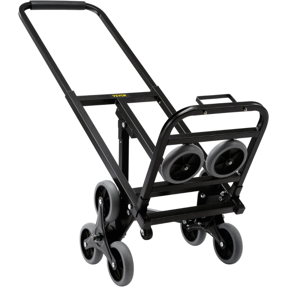 Stair Climbing Cart Folding Trolley Heavy Duty with Dual Handles Truck Frame_6