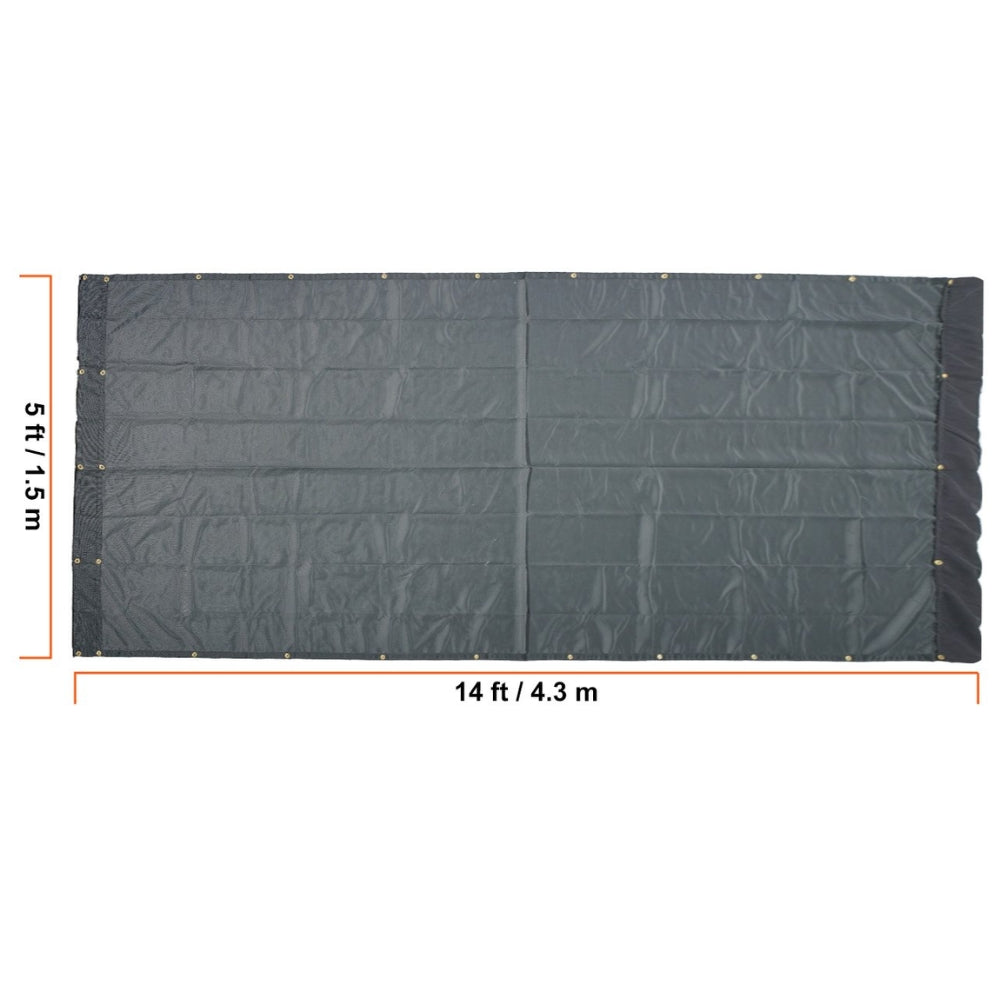 PVC Dump Truck Tarp Folding Mesh Awning Tarpaulin Rainproof Cloth Double Pockets Trailer Shade for Outdoor Garden_6