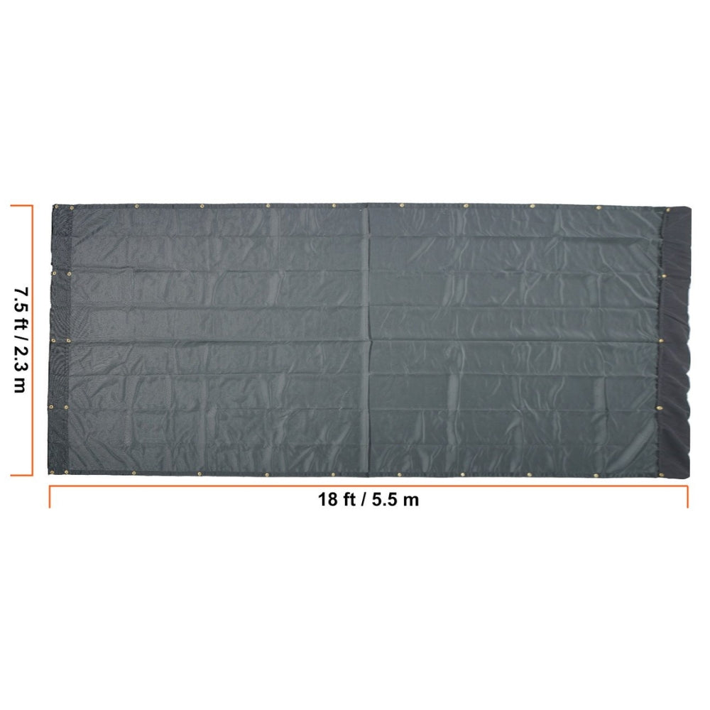 PVC Dump Truck Tarp Folding Mesh Awning Tarpaulin Rainproof Cloth Double Pockets Trailer Shade for Outdoor Garden_7