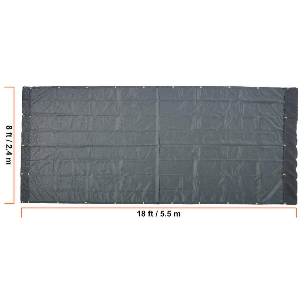 PVC Dump Truck Tarp Folding Mesh Awning Tarpaulin Rainproof Cloth Double Pockets Trailer Shade for Outdoor Garden_8