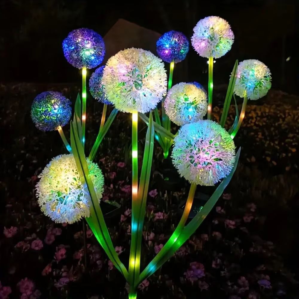 Solar Dandelion Light for Garden Decoration_0