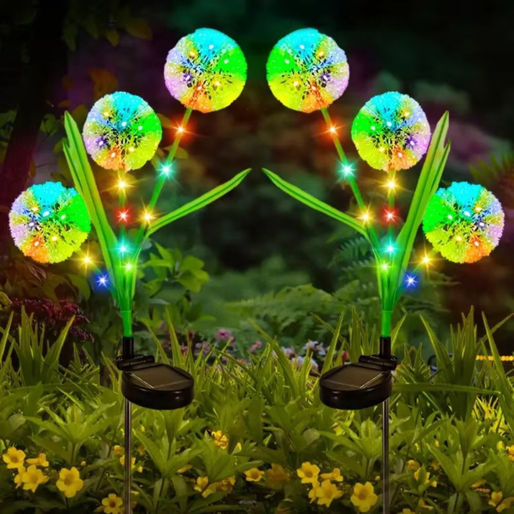 Solar Dandelion Light for Garden Decoration_2