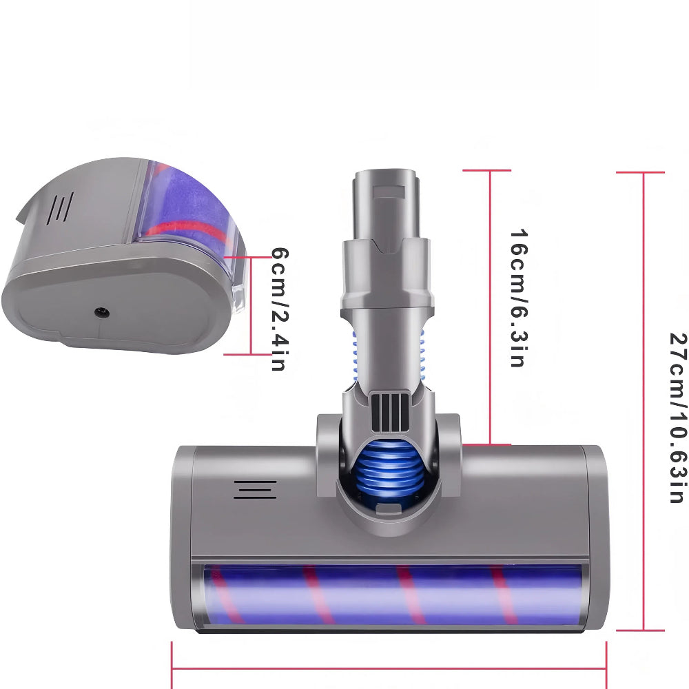 Motorized Floor Brush Head Tool for Dyson V6 DC58 DC59 DC61 DC62 Vacuum Cleaner_6