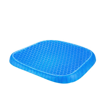 Gel Seat Cushion Breathable Honeycomb Design For Pressure Relief Back Tailbone Pain_5