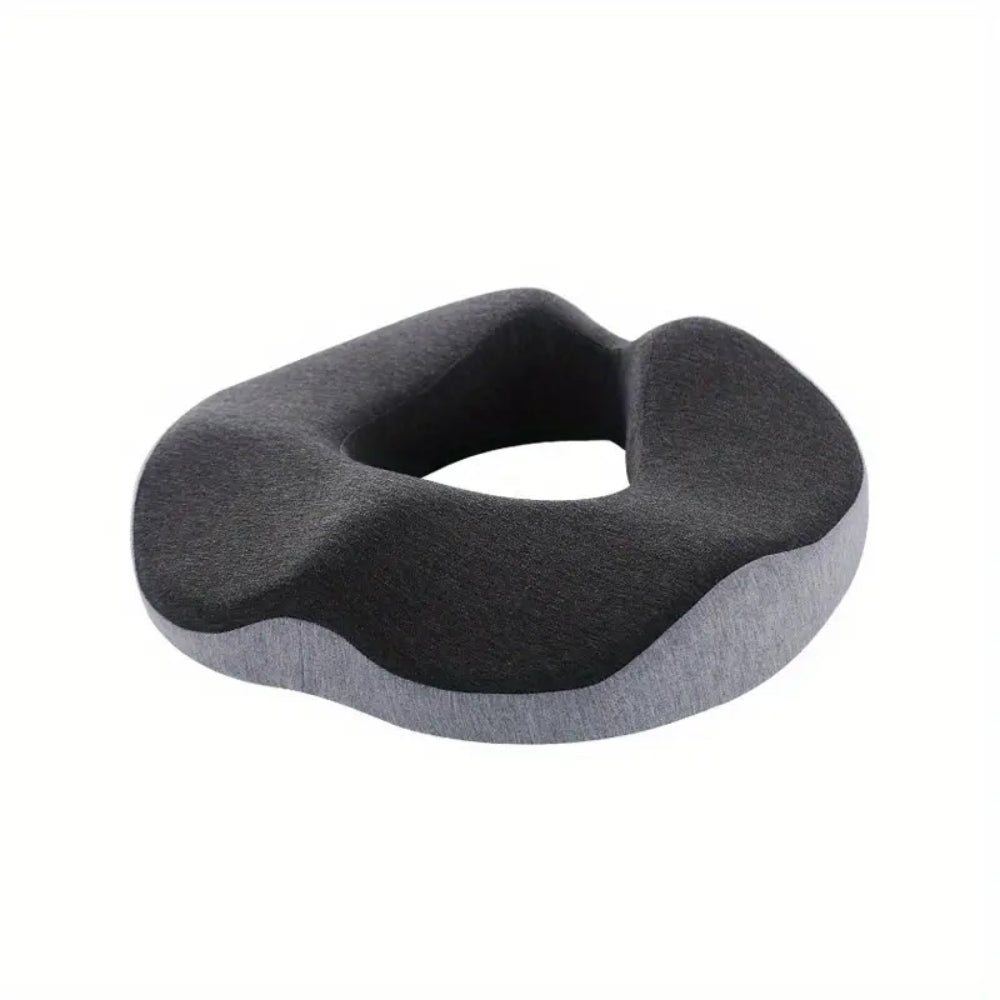 Memory Foam Seat Cushion for Hemorrhoids Ergonomic Chair Support Pad for Office Long Sitting_5