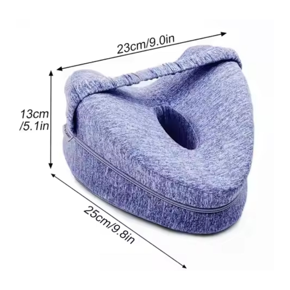 Body Memory Foam Leg Pillow for Sciatica Back and Hip Pain Relief_6