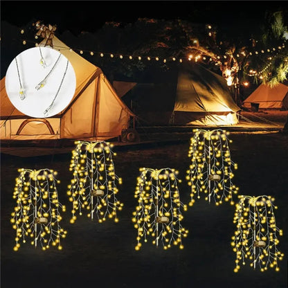 Solar LED String Light Outdoor Solar Artificial Tree Lights Waterproof_2