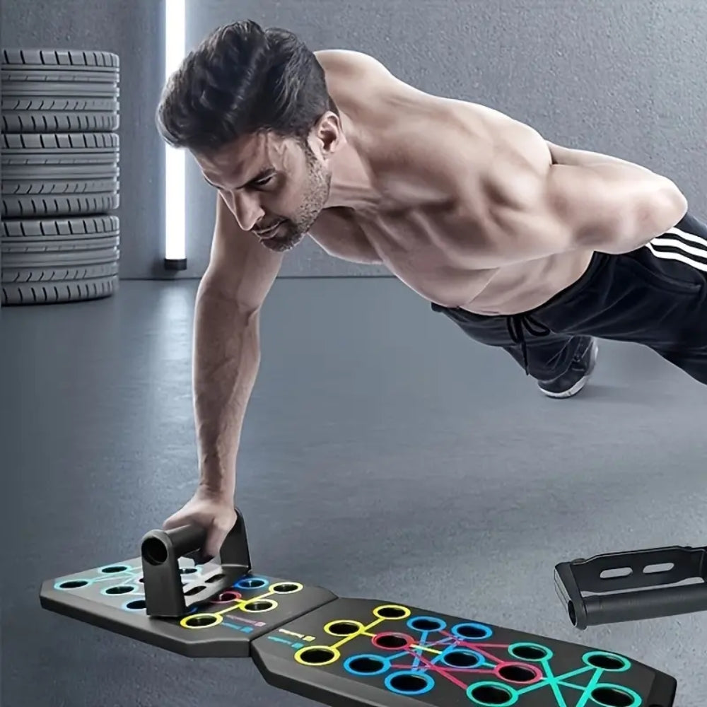 Foldable Push up Board Set for Full Body Fitness_2