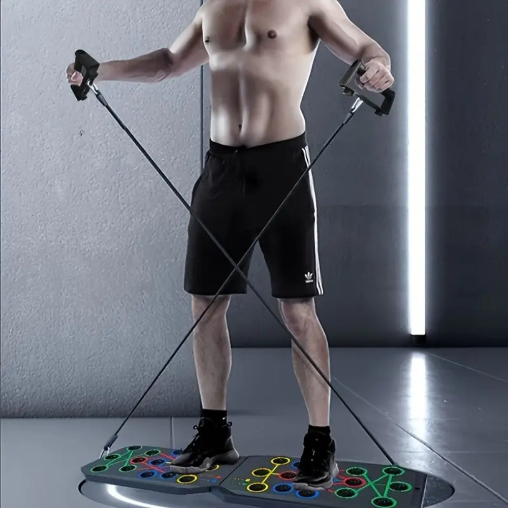 Foldable Push up Board Set for Full Body Fitness_1