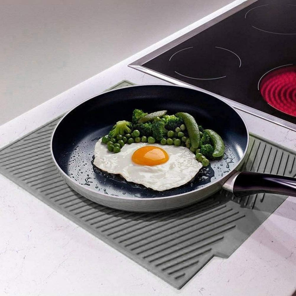 Silicone Drain Pad Drying Mat Pots Dish Drain Mat For Kitchen Tableware_4