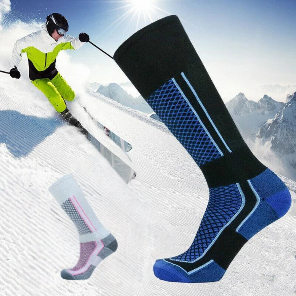 Thick and Warm Ski Socks Stockings Hiking Socks for Skiing and Outdoor Activities_1