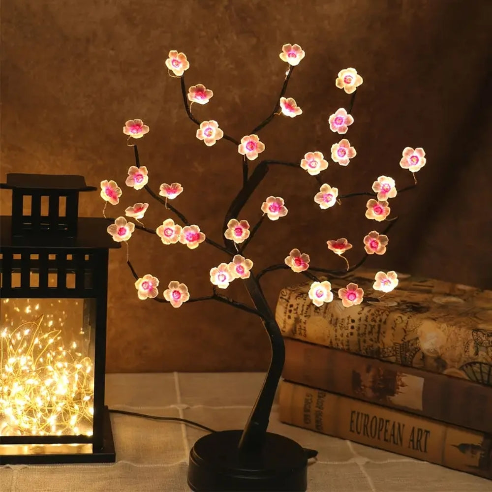 Table Tree Night Light Desktop Tree LED Lamp Light Decoration_2