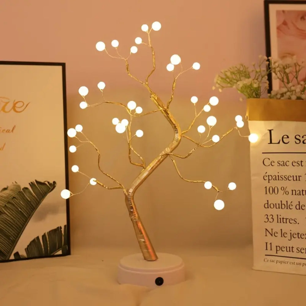 Table Tree Night Light Desktop Tree LED Lamp Light Decoration_4