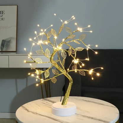 Table Tree Night Light Desktop Tree LED Lamp Light Decoration_6