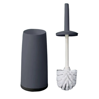 Plastic Toilet Brush And Holder Bathroom Toilet Removable Handle Sturdy And Durable_7