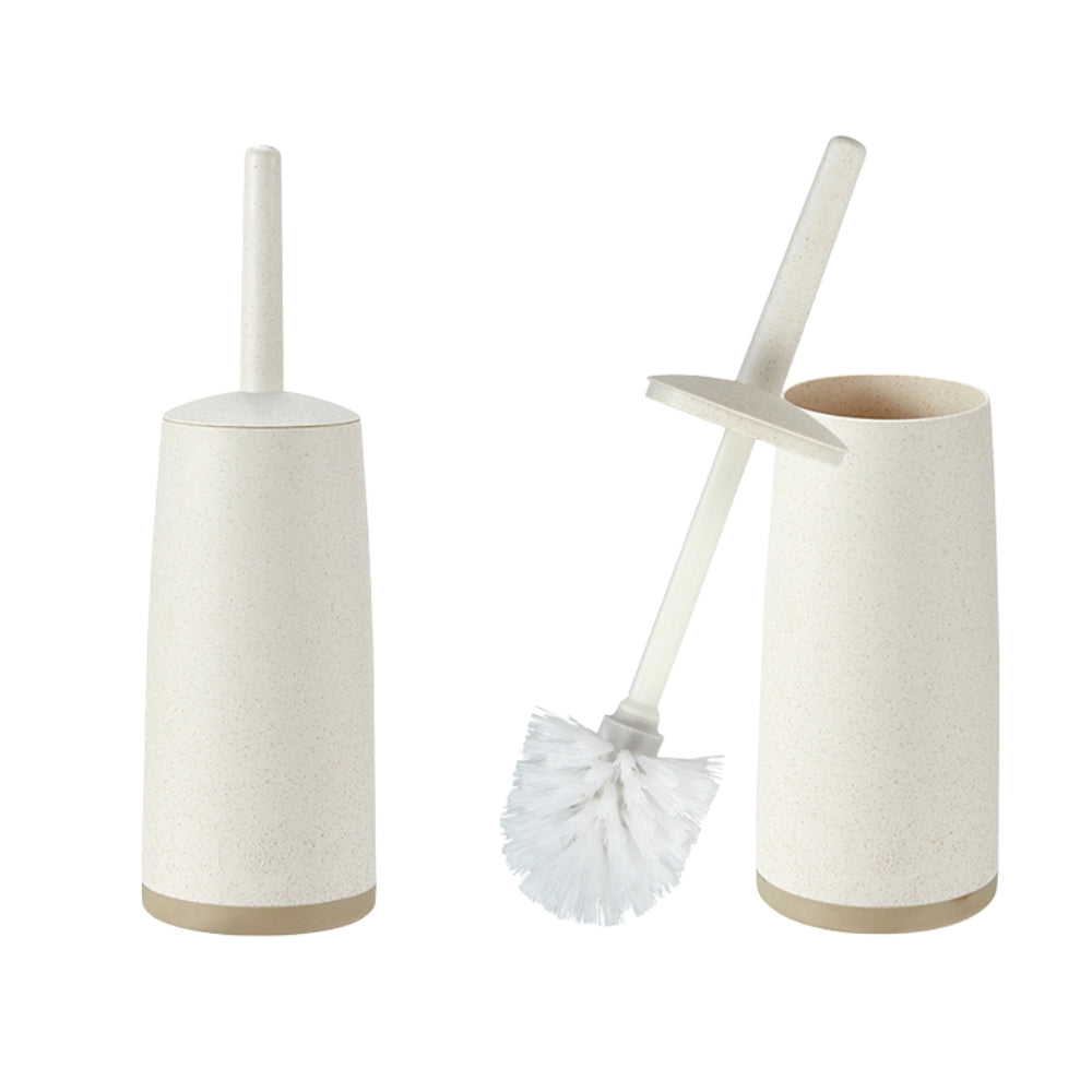 Plastic Toilet Brush And Holder Bathroom Toilet Removable Handle Sturdy And Durable_8