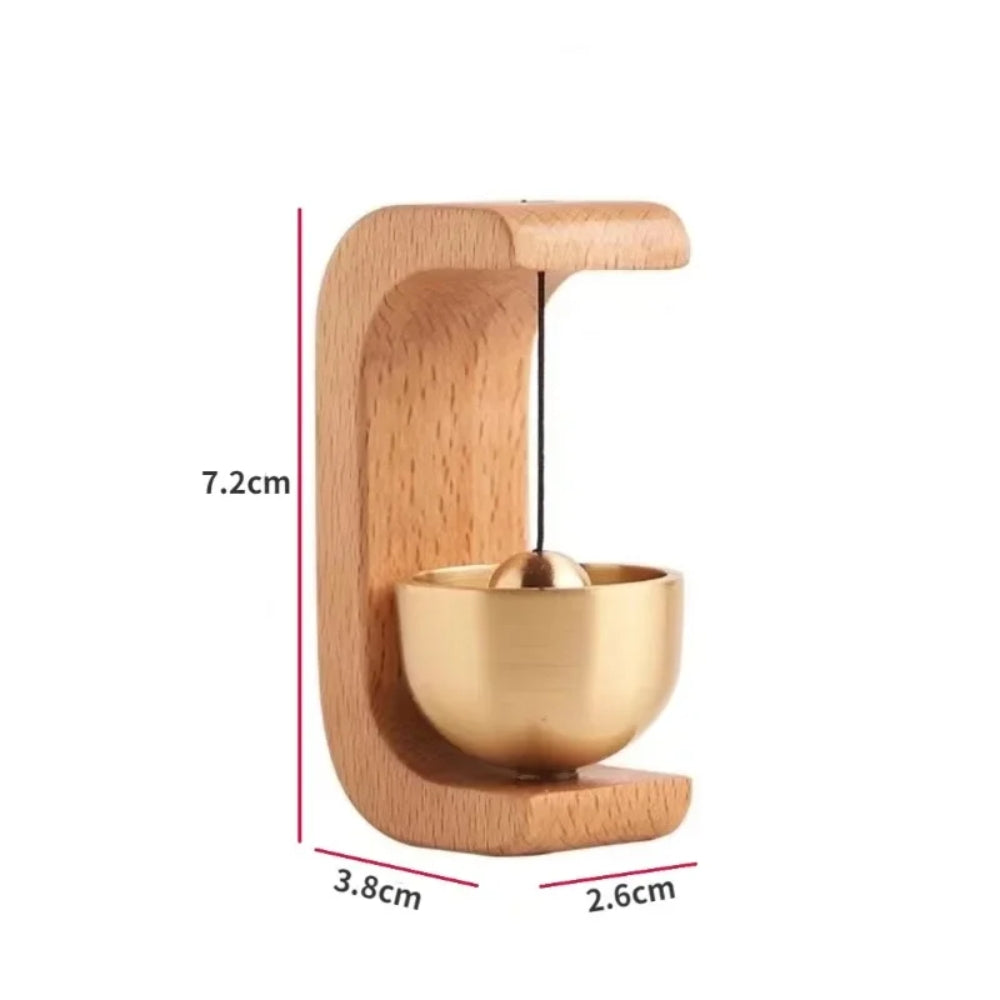 Japanese Wooden Wind Chimes Wireless Doorbell Entrance Door Bell_7