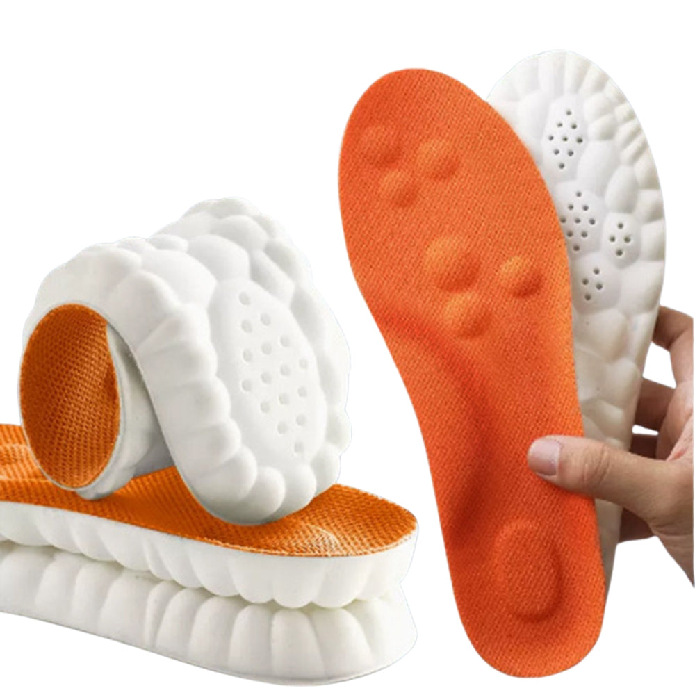 High Elasticity Latex Sport Insoles Soft Shoe Pads Orthotic Insoles_9