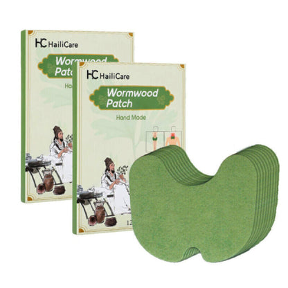 12/24 Count Warming Wormwood Herbal Plaster Heat Patches for Knees, Back, Neck, Shoulder_12